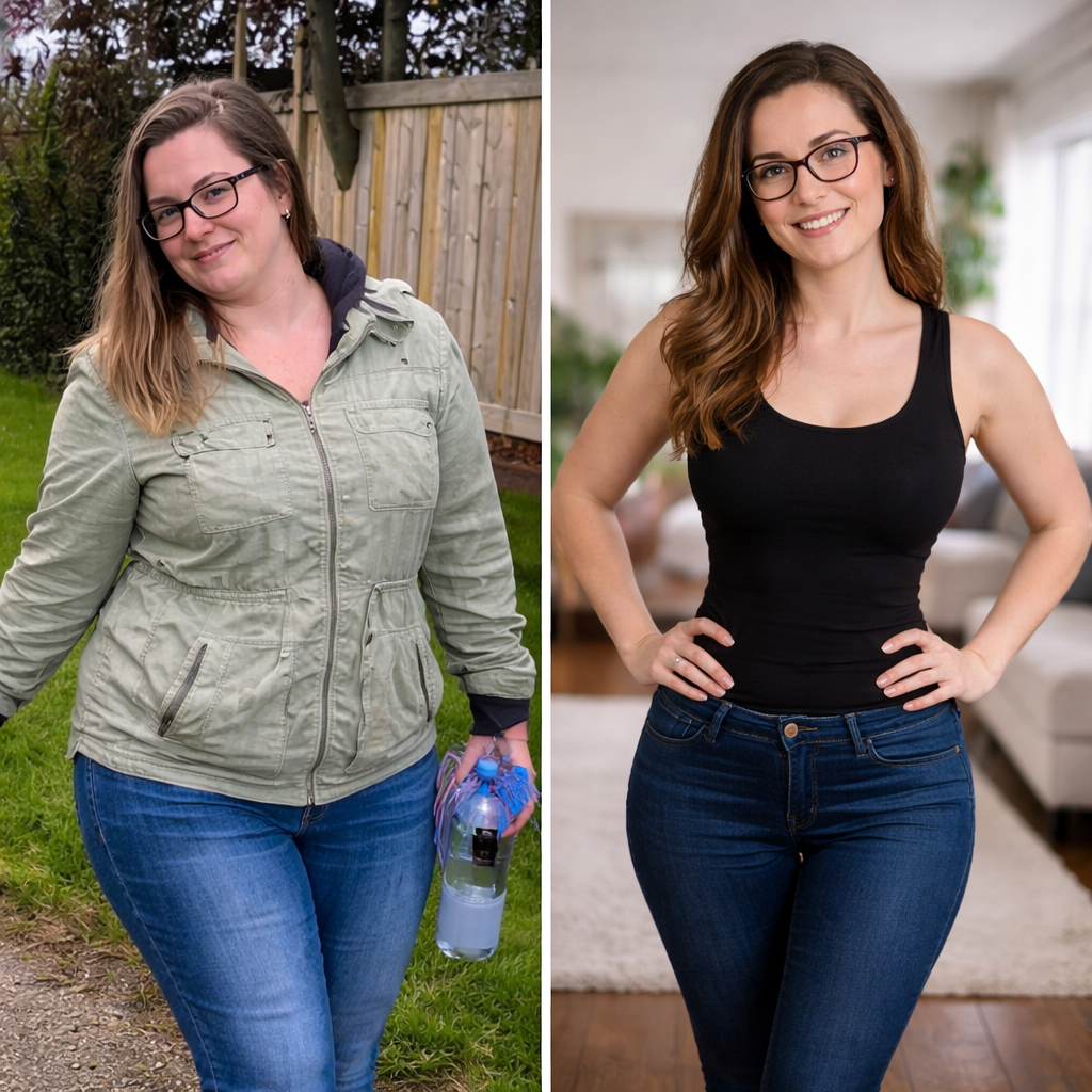 Real transformation - before and after